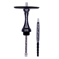 Фото 5 Кальян Alpha Hookah X Artist black matte (без колбы) 
