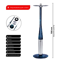 Фото 1 Кальян UNION Argument 3X голубой 