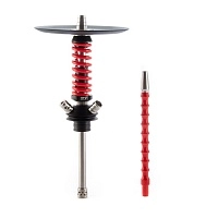 Фото  Кальян MAMAY CUSTOMS Coilover Micro красный (без колбы) (гр.RipDip) 
