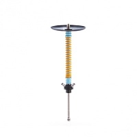 Фото  Кальян MAMAY CUSTOMS Coilovers голубо-жёлтый (грав. kitty) (без колбы) 