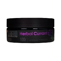 Фото  SEBERO Black с ароматом Ревень и черная смородина (Herbal currant), 100 гр. 