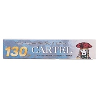 Фото  Бумага для самокруток CARTEL 130мм + TIPS UNBLEACHED (32шт) 