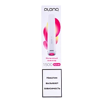 Фото  PLONQ PLUS Малиновый лимонад (1500 затяжек) 20 мг 