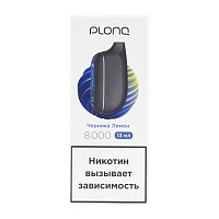 Фото  PLONQ MAX SMART Черника лимон (8000 затяжек) 20 мг 