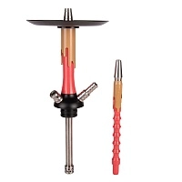 Фото 1 Кальян MAMAY CUSTOMS Flow розовый/песочный (без колбы) 