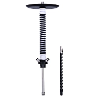 Фото 1 Кальян MAMAY CUSTOMS Coilovers бело-черный (без колбы) 