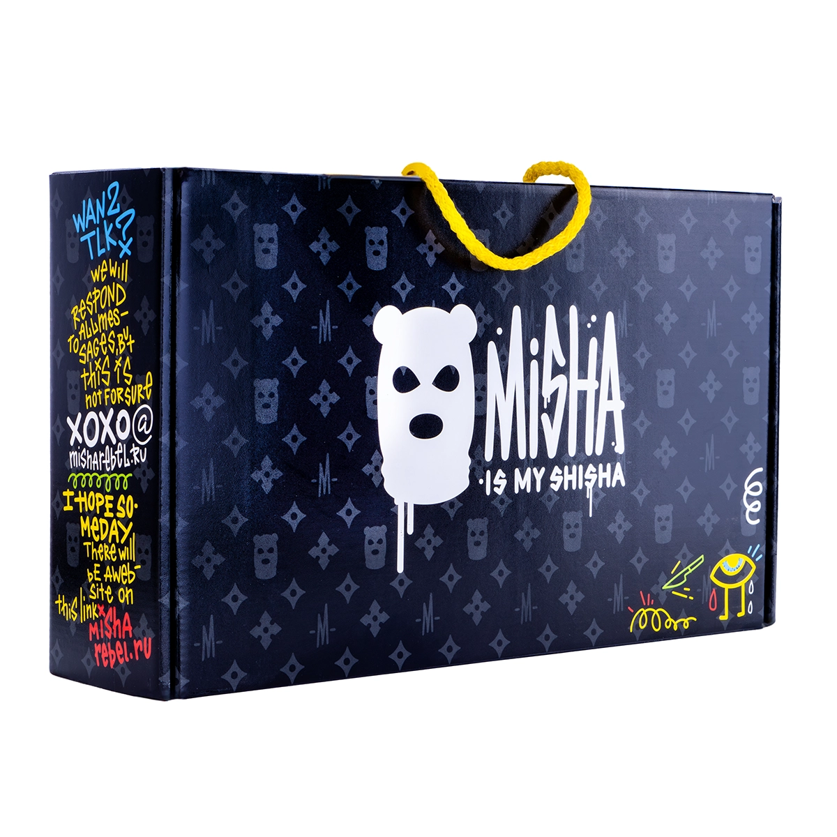 Фото 4 Кальян MISHA REVOLT Ferra Red красный (без колбы) 