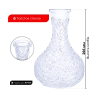 Фото 3 Колба UNION Богемия (круглая, хрусталь) 