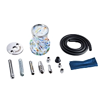 Фото 4 Кальян Pizduk LITE Black-bag (цветная колба) 