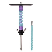 Фото 1 Кальян MAMAY CUSTOMS Coilover MINI BASE сирень/мята (без колбы) 