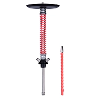 Фото 1 Кальян MAMAY CUSTOMS Coilovers хром-розовый (без колбы) 