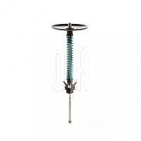 Фото 1 Кальян MAMAY CUSTOMS Coilovers чёрно-морская волна (без колбы) 