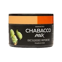 Фото  Chabacco Mix Medium с ароматом Фисташковое мороженое (Pistachio Ice Cream), 40гр. 