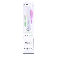 Фото  PLONQ PLUS Кислая виноградная жвачка (1500 затяжек) 20 мг 