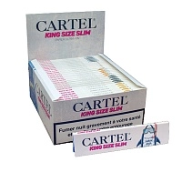 Фото  Бумага для самокруток CARTEL KING SIZE SLIM (32шт) 