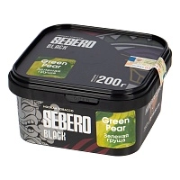 Фото  SEBERO Black с ароматом Зеленая груша (Green Pear), 200 гр. 