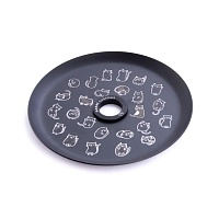 Фото 2 Кальян MAMAY CUSTOMS Coilovers MINI чёрный-хаки (грав. коты) (без колбы) 