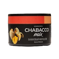 Фото  Chabacco Mix Medium с ароматом Банановый милкшейк (Banana Milkshake Medium), 40гр. 
