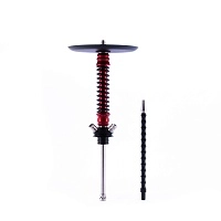 Фото  Кальян MAMAY CUSTOMS Coilovers MINI бордово-чёрный (без колбы) 
