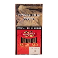 Фото  Сигариллы HANDELSGOLD Red Strawberry (5шт) 