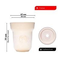 Фото 2 Чашка ST Phunnel Cacao (Карамель) 