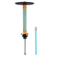 Фото 1 Кальян MAMAY CUSTOMS Coilovers оранжевый-мята (без колбы) 