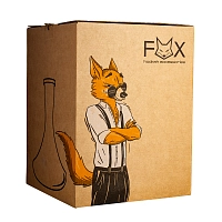 Фото 3 Колба FOX Капля прозрачная со швом 