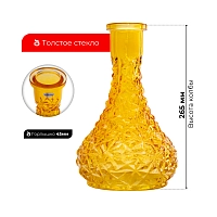 Фото 3 Колба Vessel Glass Капля кристалл жёлтый 