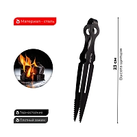 Фото 1 Щипцы BLADE Black matte 