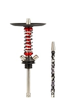 Фото 1 Кальян MAMAY CUSTOMS Coilover Micro красно-серый камуфляж (без колбы) 