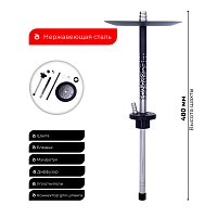 Фото 2 Кальян Tortuga Бриг Pixel (без колбы) 