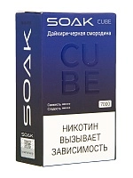 Фото  SOAK CUBE Дайкири-черная смородина 7000 затяжек 