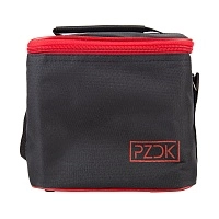 Фото 3 Кальян Pizduk PRO Black-bag (фиол/розовая колба) 