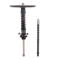 Фото 1 Кальян MAMAY CUSTOMS Coilover MINI SPECIAL ANOD dark space/чёрный (без колбы) 