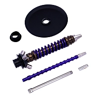 Фото 4 Кальян MAMAY CUSTOMS Coilovers MINI бронза-фиолетовый лак (без колбы) 