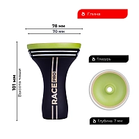 Фото  Чаша ALPHA BOWL - Race phunnel PRO (PH) (Green) 