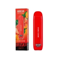 Фото  BRUSKO Minican Клубника с бананом (1500 затяжек) 