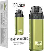 Фото  POD-система BRUSKO Minican Legend Лаймовый неон 