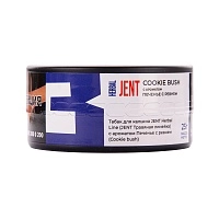 Фото  JENT Cookie Bush (Печенье с ревнем) 25гр 