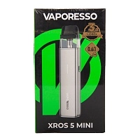 Фото  Набор VAPORESSO XROS 5 MINI (Titanium silver) 