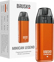 Фото  POD-система BRUSKO Minican Legend Оранжевый марс 