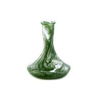 Фото  Колба Vessel Glass Крафт алебастр зеленый 