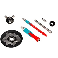 Фото 1 Кальян MAMAY CUSTOMS Flow розовый ф.-мята (без колбы) 