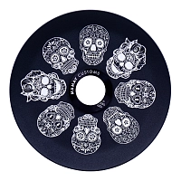 Фото 3 Кальян MAMAY CUSTOMS Asian MICRO красный сплеш (без колбы) 