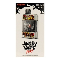 Фото  Электронная система BRUSKO Angry Vape Fury 650 mAh (белый) 