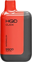 Фото  HQD CLICK Устройство + картридж Арбузная жвачка (5500 затяжек) 
