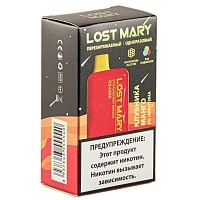 Фото  LOST MARY SPACE EDITION OS Strawberry Mango (4000 затяжек) 20 мг 