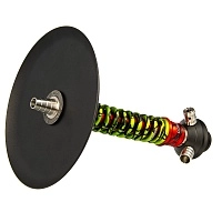 Фото 3 Кальян MAMAY CUSTOMS Coilovers MINI красный сплеш-салатовый сплеш (без колбы) 