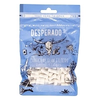 Фото  Фильтры для самокруток DESPERADO Triple Charcoal Slim 6/15мм (120шт) 