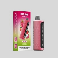 Фото  INFLAVE OMEGA Клубника драгонфрут (10000 затяжек) 
